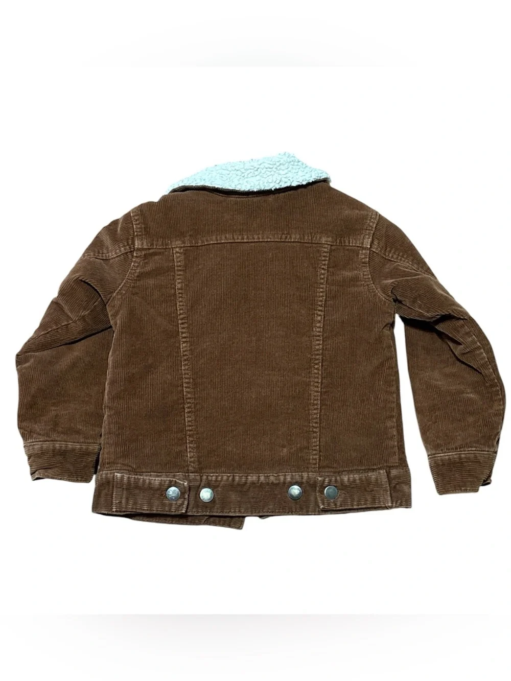 Wonder Nation Corduroy Sherpa Lined Jacket 4/5
